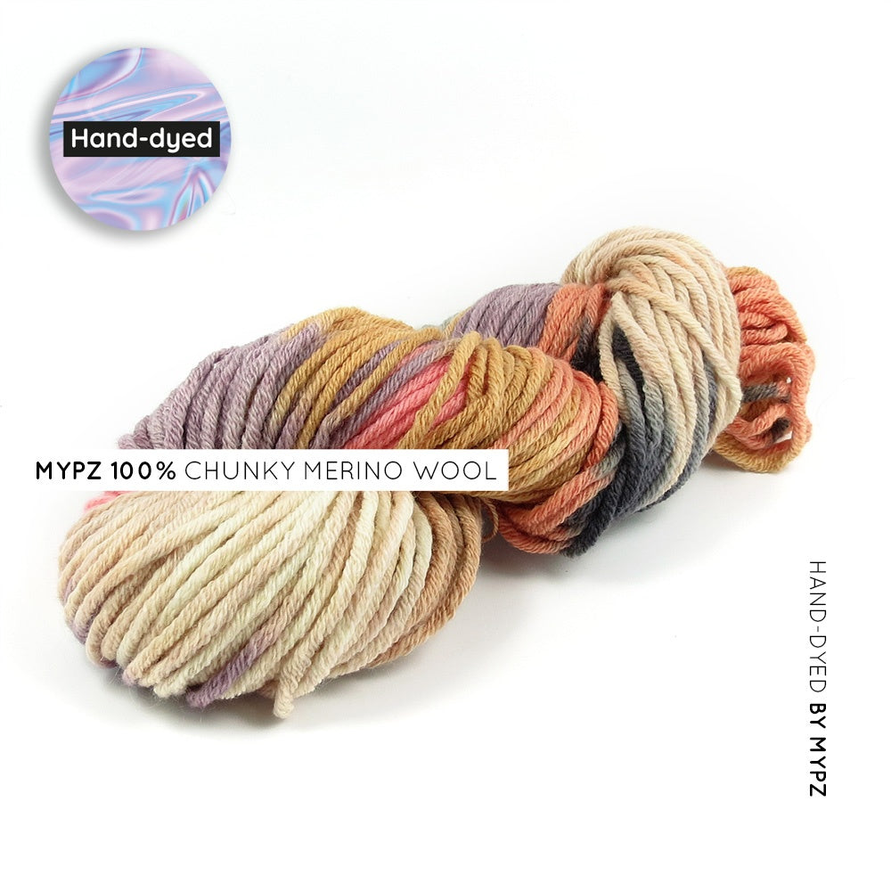 MYPZ Chunky merino Brown Love