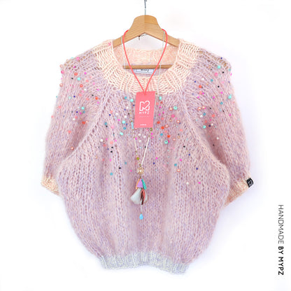Kit Tricot – Pull léger top down MYPZ Diamonds and Pearls No10 (ENG-NL)